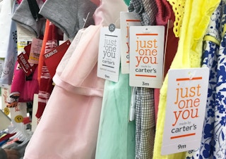 Save up to 50% on national brands like OshKosh and Carter's by buying their Target-exclusive lines.