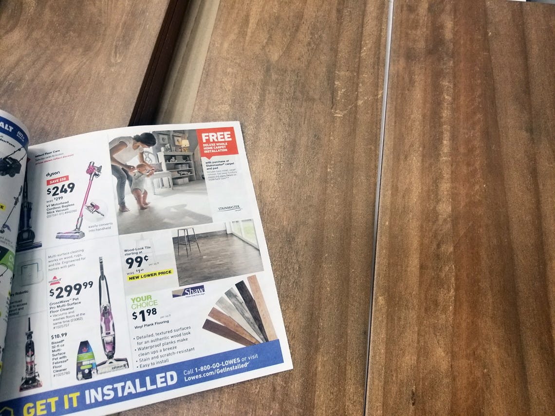 Wood Look Floor Tile Only 0 99 Sq Ft At Lowe S The Krazy Coupon Lady