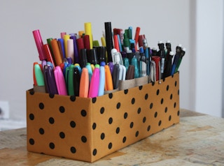 toilet paper tube desk organization 1526402093