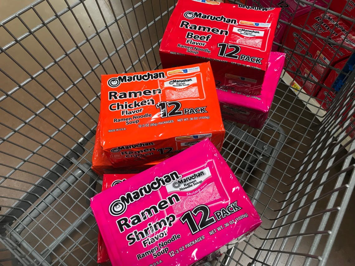 Maruchan Ramen 24-Count, as Low as $ on Amazon - The Krazy Coupon Lady