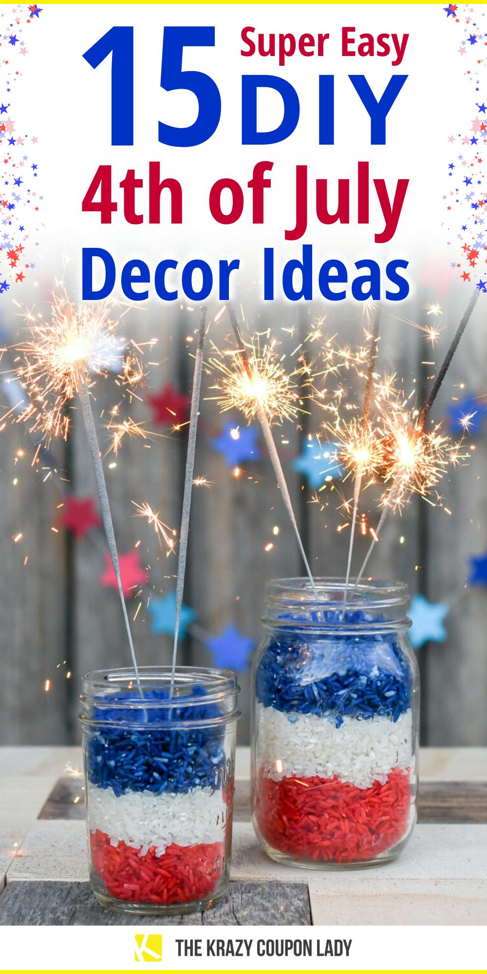 15 Best 4th of July Decorations and Kids' Crafts