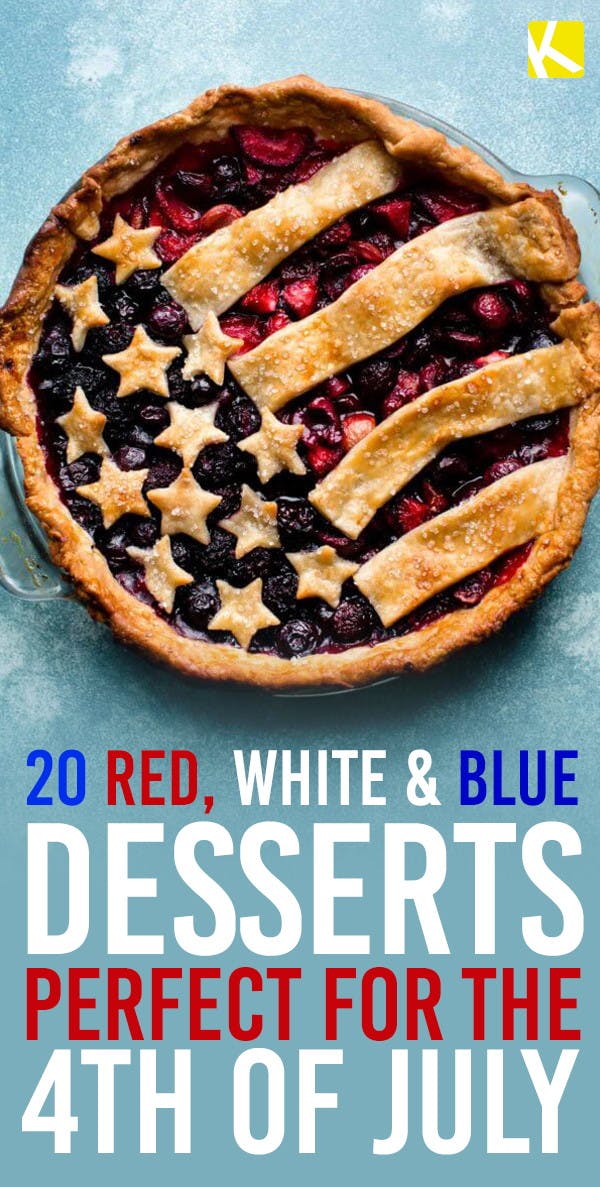 20 Red, White & Blue Desserts Perfect for the 4th of July