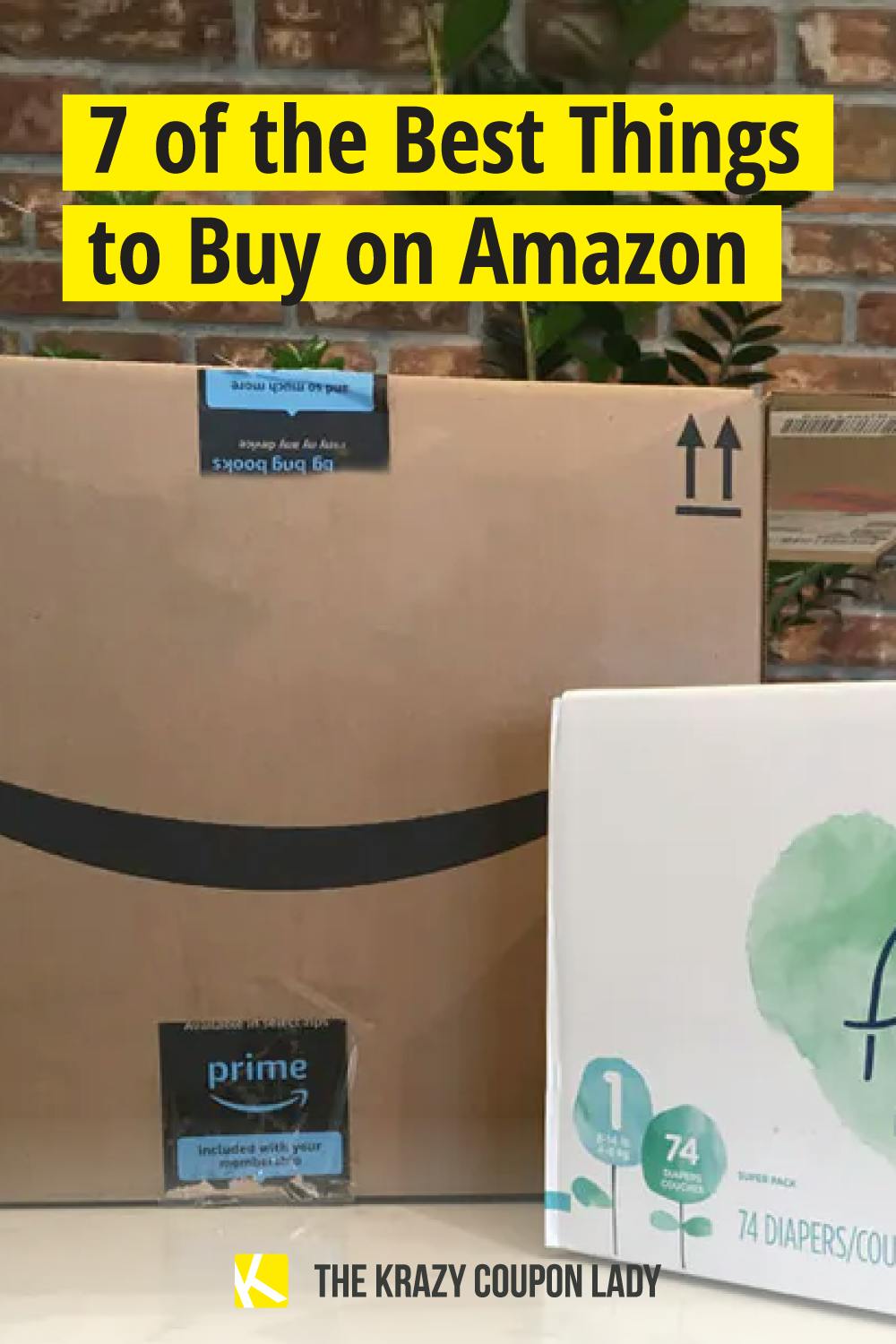 7 of the Best Things to Buy on Amazon The Krazy Coupon Lady
