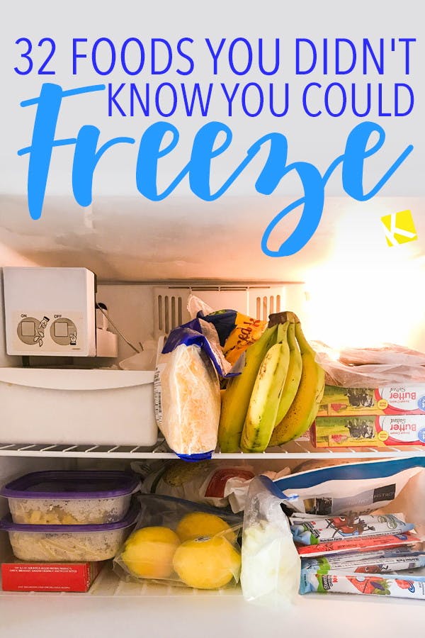 32 Foods You Didn't Know You Could Freeze