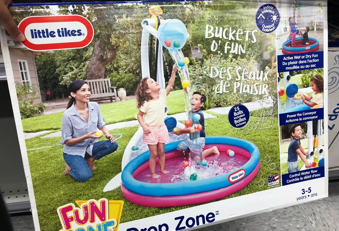 little tikes splash zone drop zone