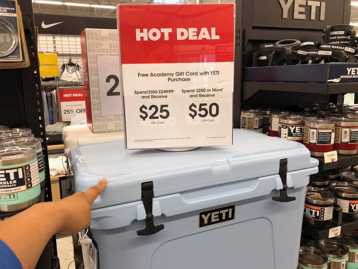 yeti cooler clearance sale
