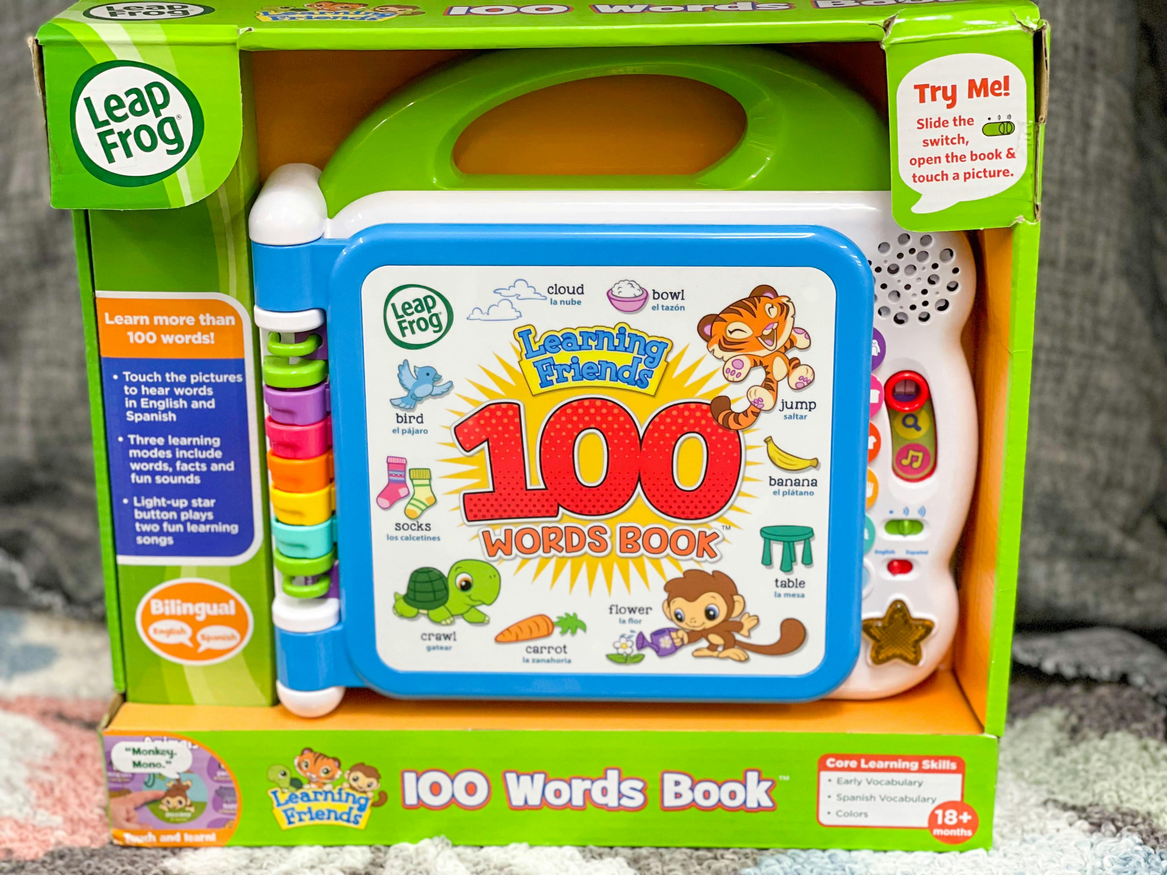 lead frog learning 100 words toy