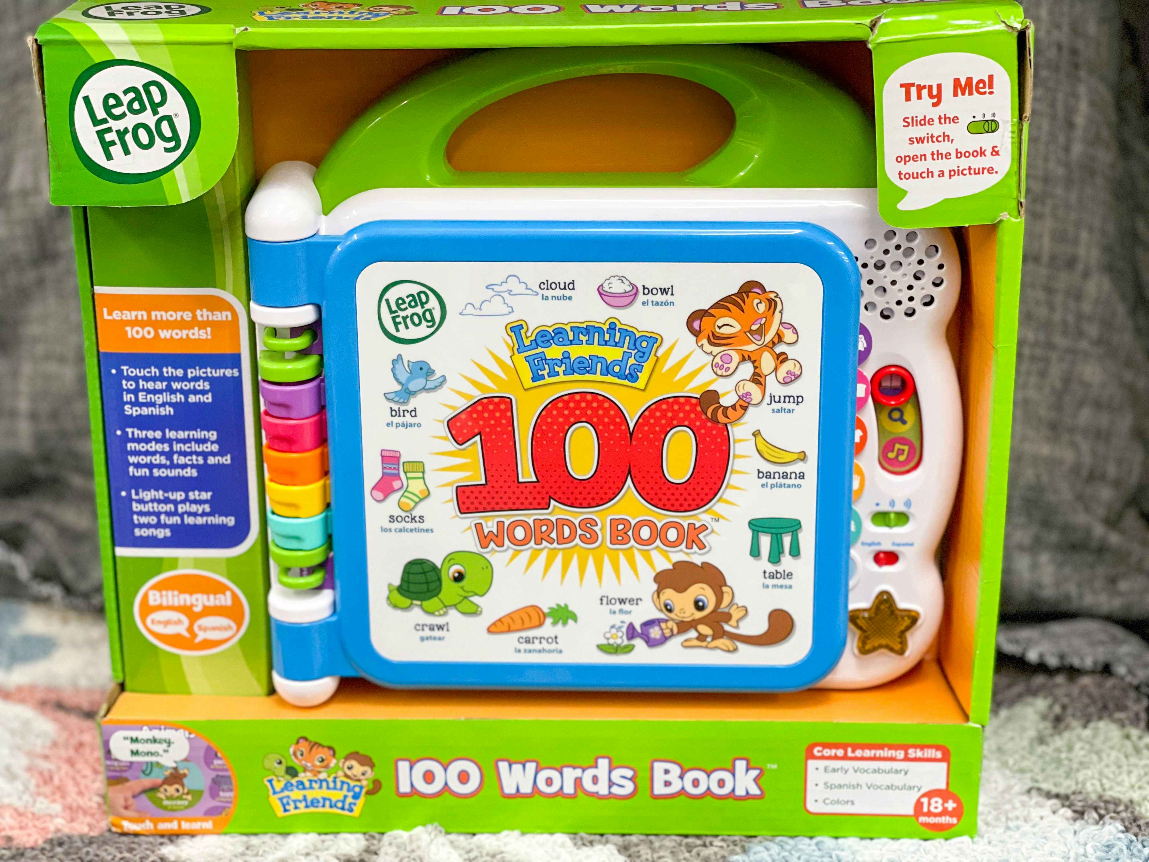 lead frog learning 100 words toy