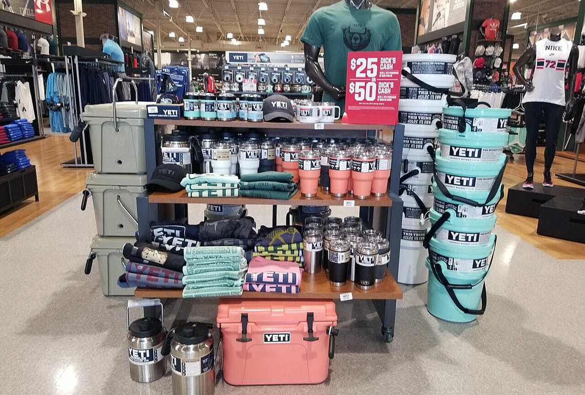 Earn Dick's Cash on YETI Purchases at 