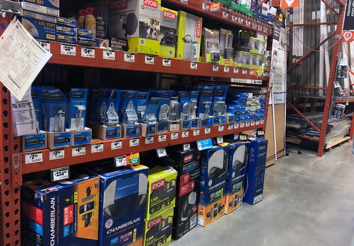 Ryobi Ultra Quiet Garage Door Opener Only 148 At Home Depot The Krazy Coupon Lady