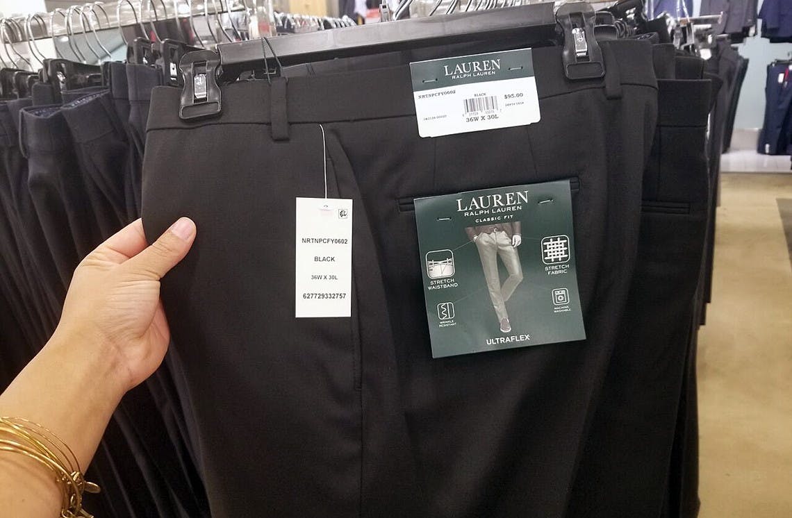 macys ralph lauren men's dress pants