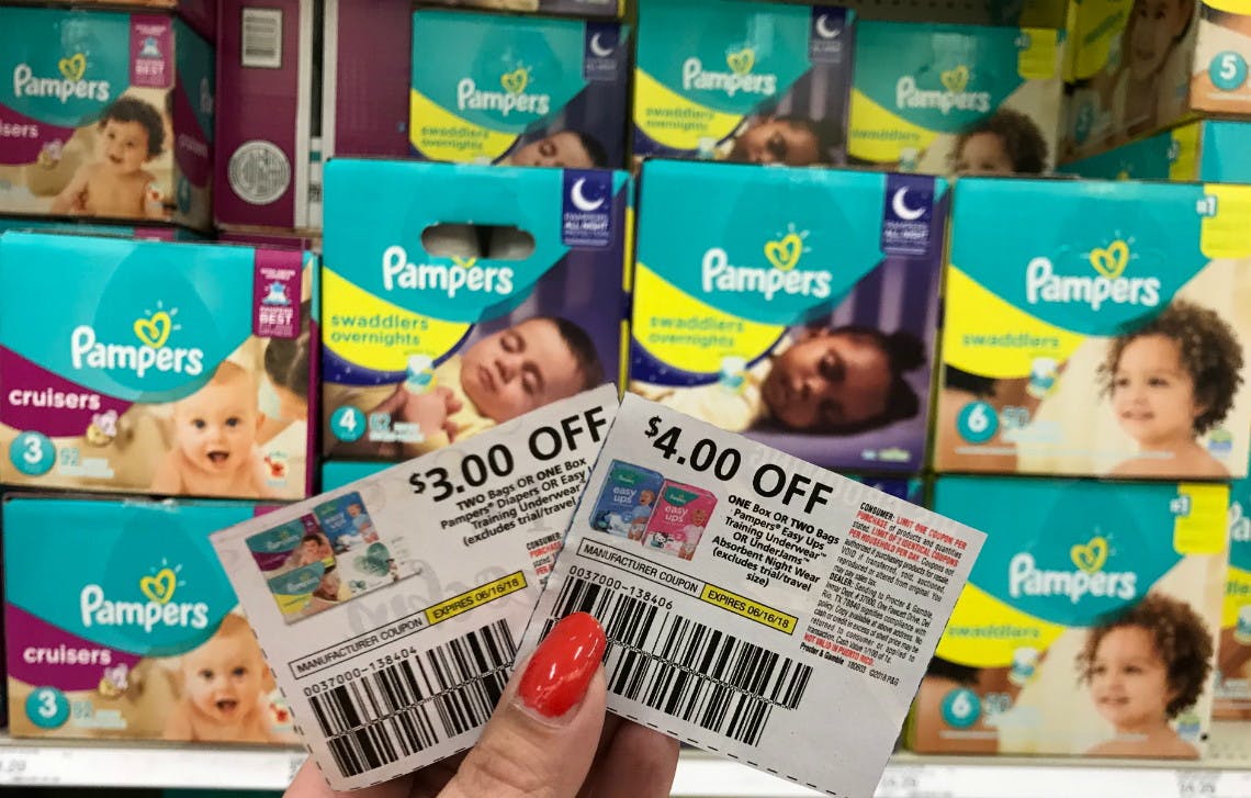 Pampers best sale coupons target