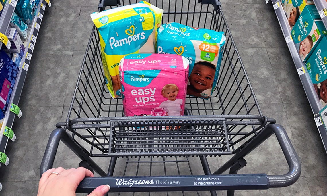 walgreens pampers swaddlers