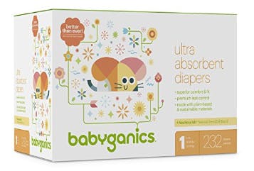 Amazon: Babyganics Diapers, as Low as $0.20 Each - Less than ...