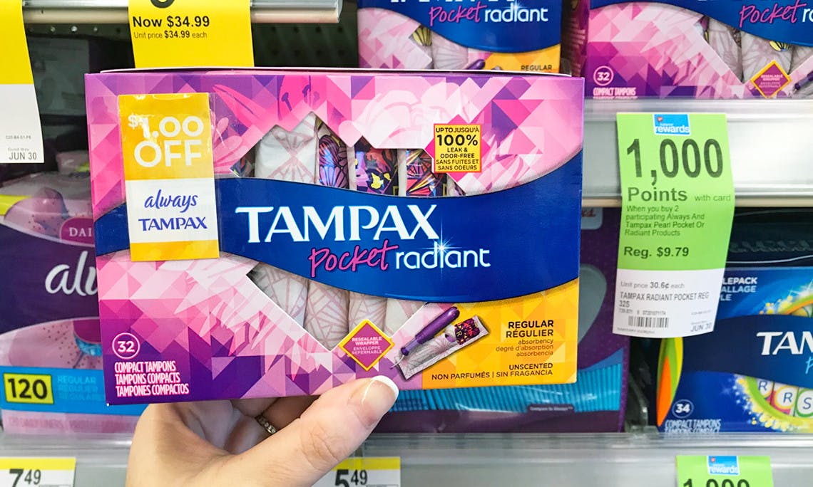 Always & Tampax, as Low as $5.34 at Walgreens - Save 45% ...