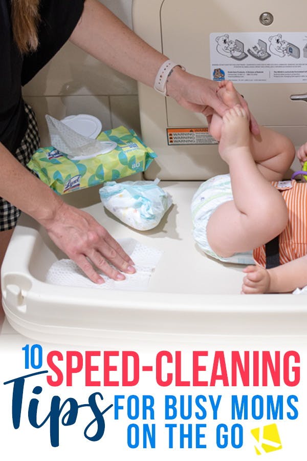 10 Speed-Cleaning Tips for Busy Moms on the Go