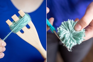 12 4 diy gifts under five dollars pompom book mark 1530548964