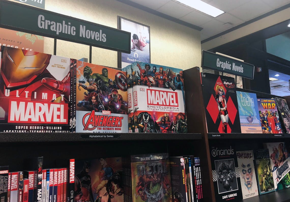 B2g1 Marvel Graphic Novels Extra 10 Off At Barnes Noble The Krazy Coupon Lady
