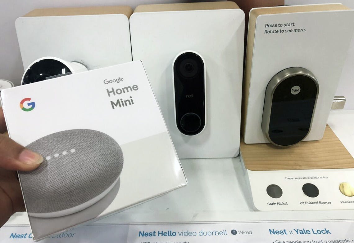 nest hello free google home mini