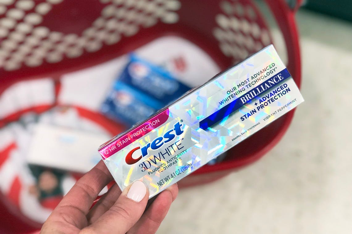 3 Pack Crest 3d White Brilliance Toothpaste As Low As 9 75 On Amazon The Krazy Coupon Lady