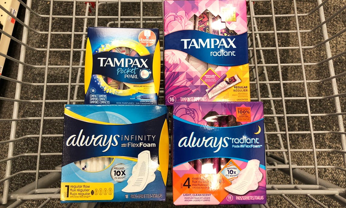 Tampax Tampons and Always Pads, Only 1.25 Each at CVS! The Krazy