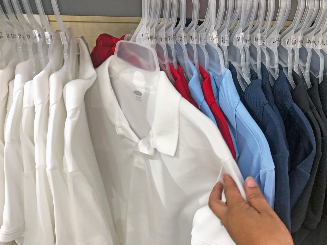 50% Off School Uniforms at Old Navy - $5 Polos! - The Krazy Coupon Lady