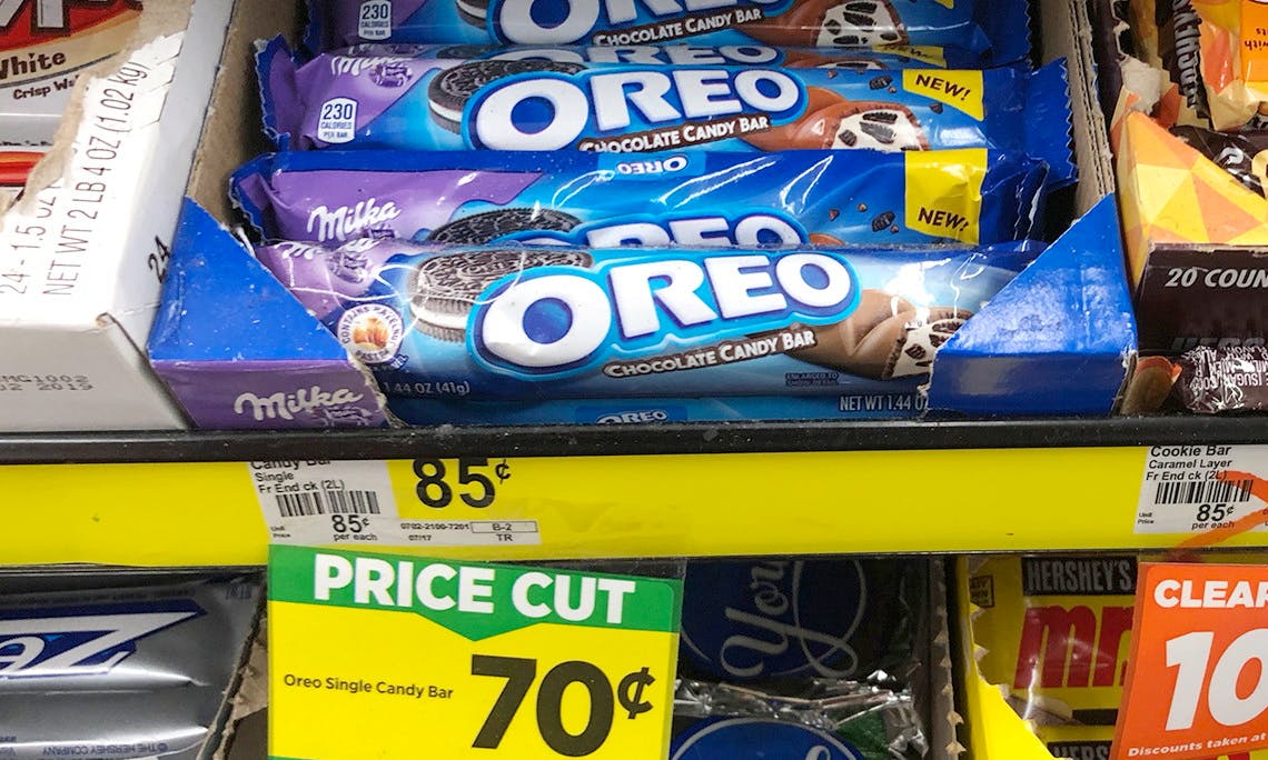 Oreo Chocolate Candy Bar, Only 0.45 at Dollar General! The Krazy