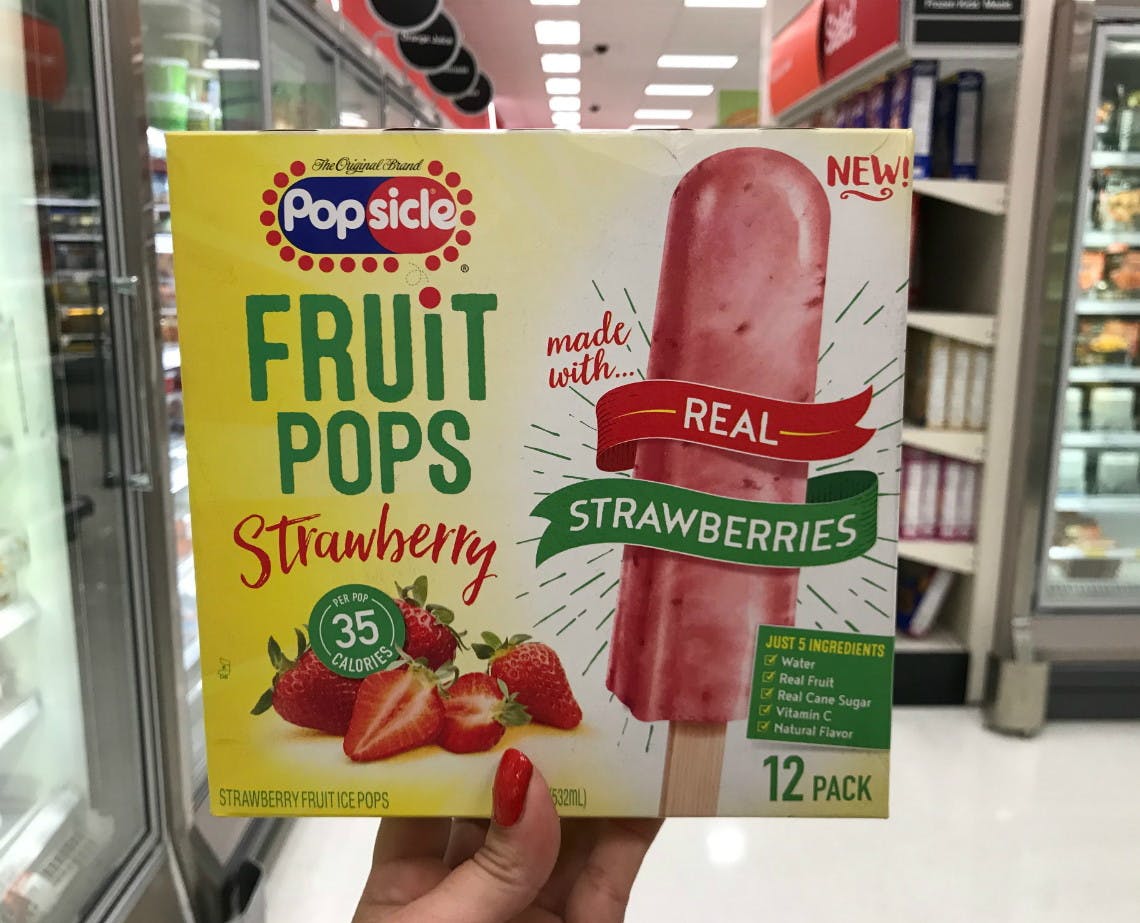 Popsicle Fruit Pops, Only 0.75 at Target! The Krazy Coupon Lady