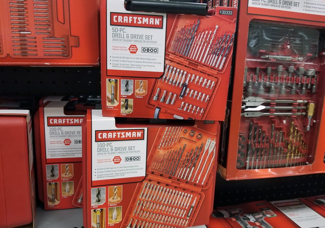 craftsman drill bits