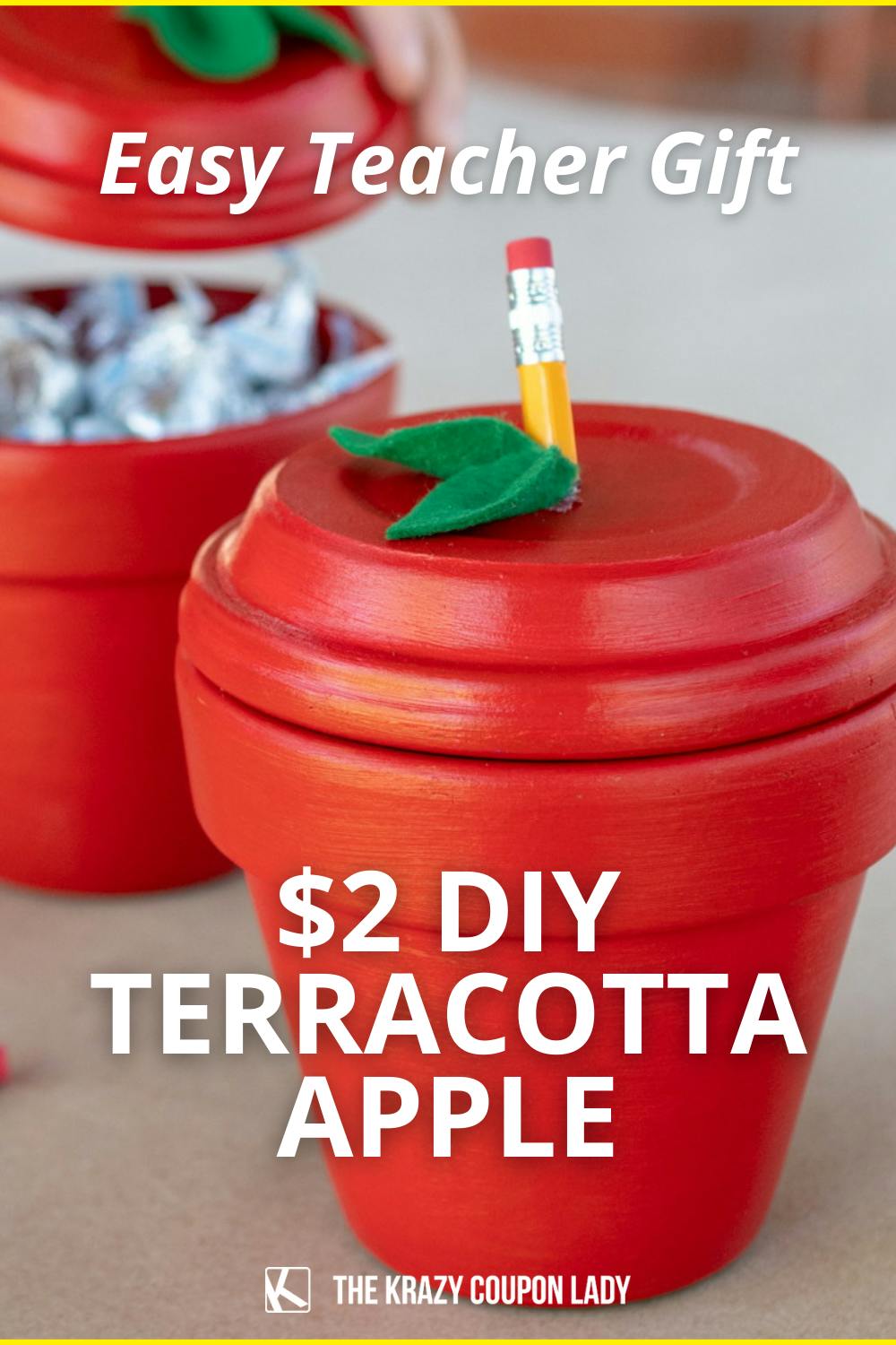 This Easy $2 DIY Terracotta Apple Is the Perfect Teacher Gift