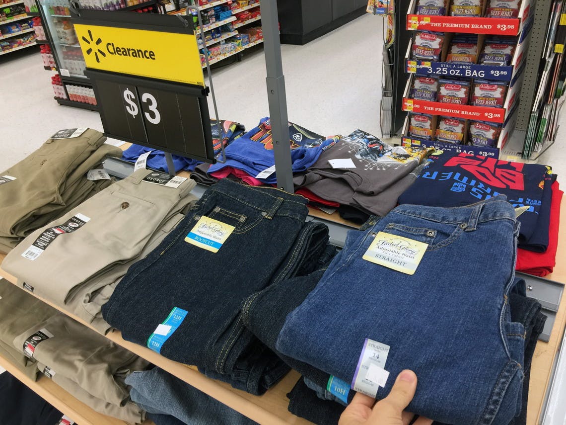 walmart clearance jeans