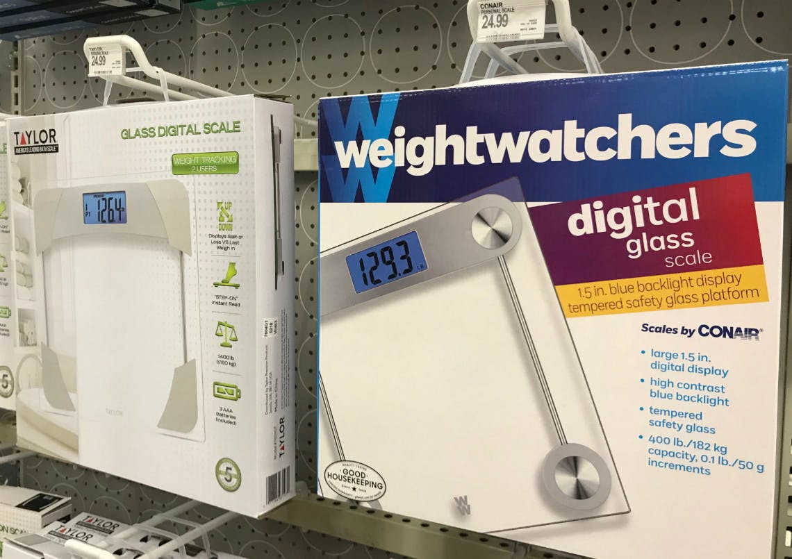 Target.com: Weight Watchers Digital Glass Scale, Only $7.51 - Save 70% - Will Weight Watchers Have A Black Friday Deal In 2022