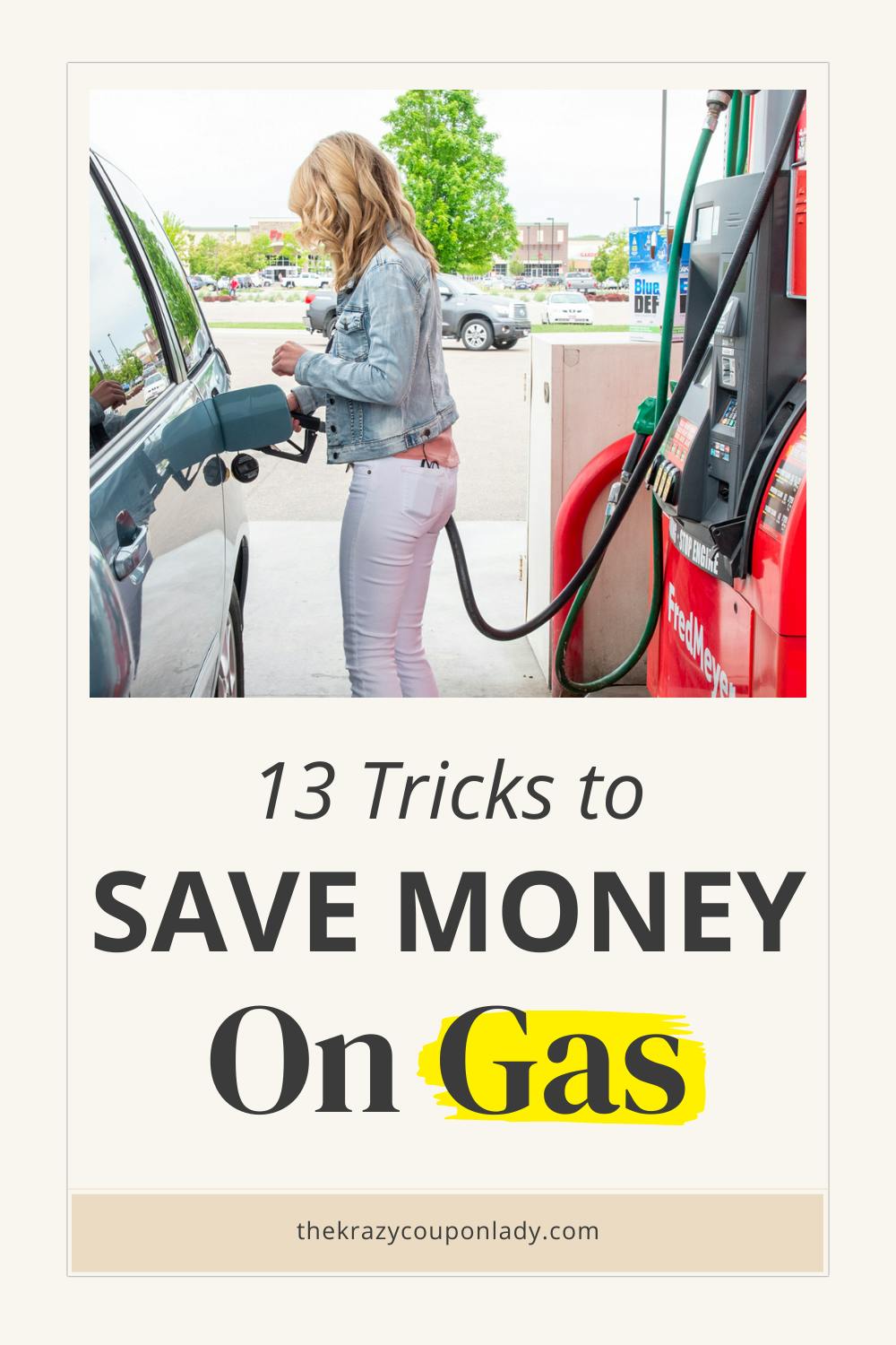 Save Money on Gas Prices With Really Easy Hacks - The Krazy Coupon Lady