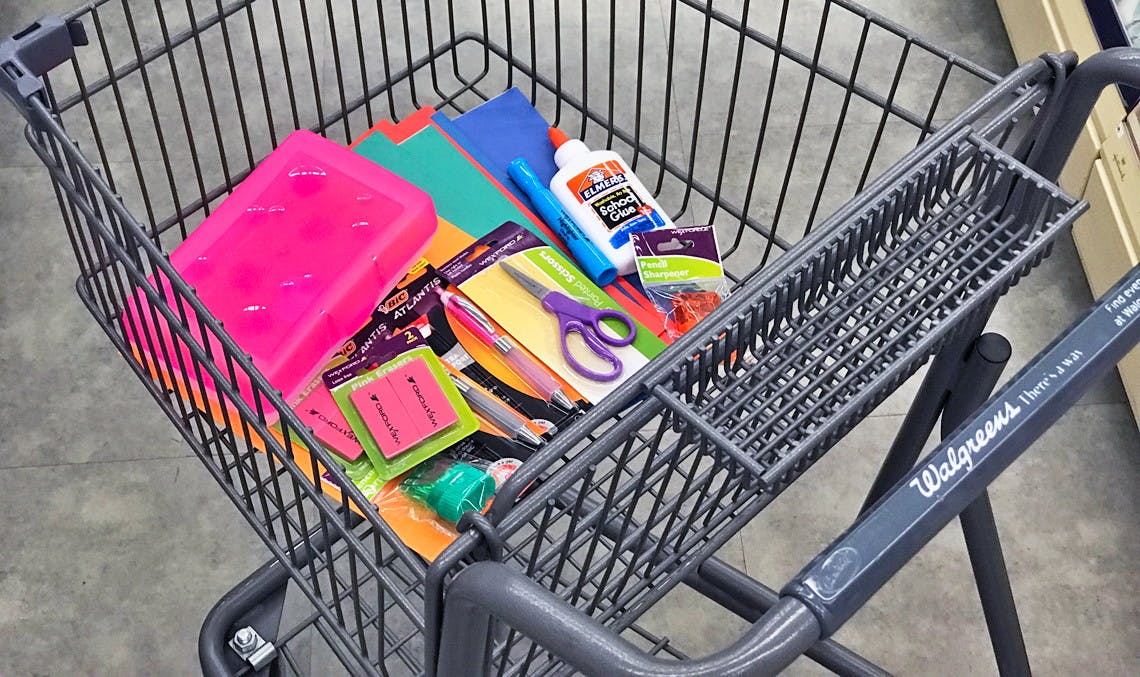 Walgreens BacktoSchool Haul 20 Items for Less than 5.00! The
