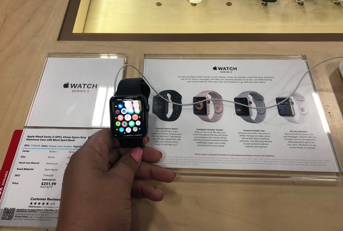 apple watch series 3 price at best buy