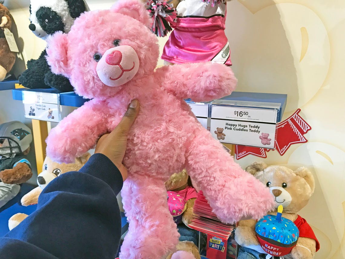 build a bear pink cuddles teddy 822 1534953852