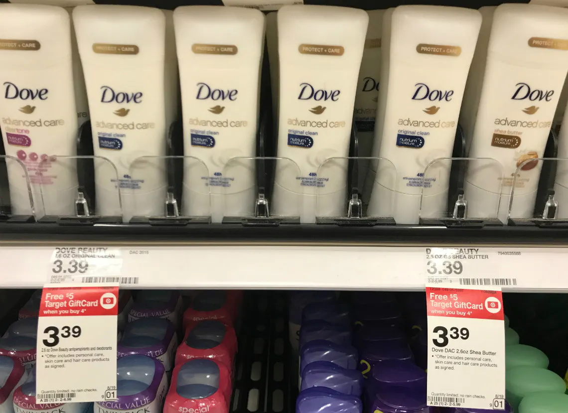New Coupons! Dove Deodorant, as Low as $0.52 at Target! - The Krazy ...