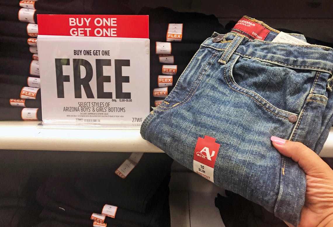jcpenney bogo shoes