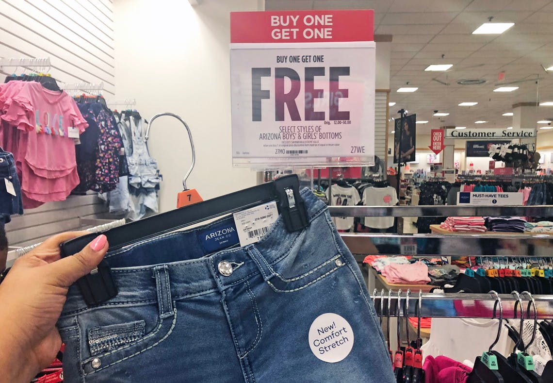jcpenney bogo shoes