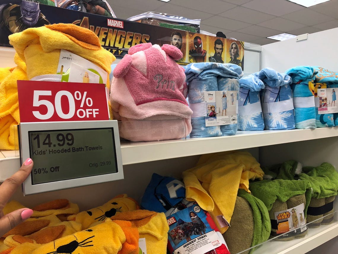 Kohls Com Kids Hooded Towels As Low As 6 29 Reg 29 99
