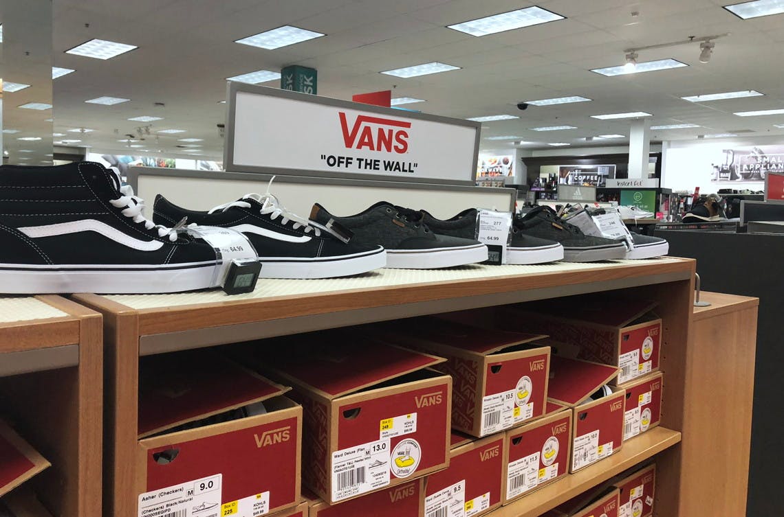 2 Pairs Of Vans 49 Shipped 10 Kohl S Cash The Krazy Coupon Lady