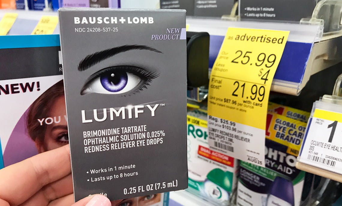 Lumify Eye Drops, as Low as 10.99 at Walgreens! The Krazy Coupon Lady