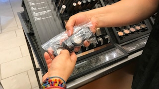 Return 6 empty Mac containers and get a free lipstick.