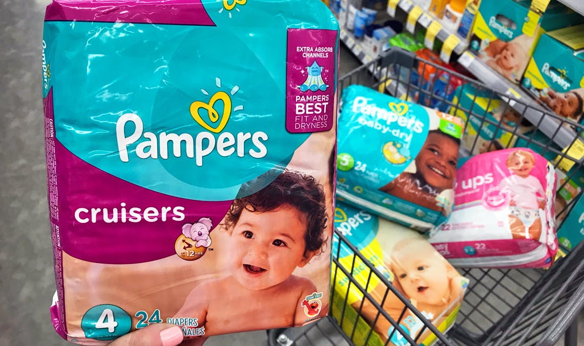 walgreens pampers diapers