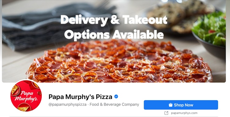 Papa murphys Facebook page