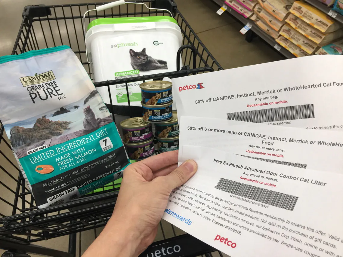 Free Cat Litter Bucket 2 50 Moneymaker Canidae Cat Food At Petco The Krazy Coupon Lady