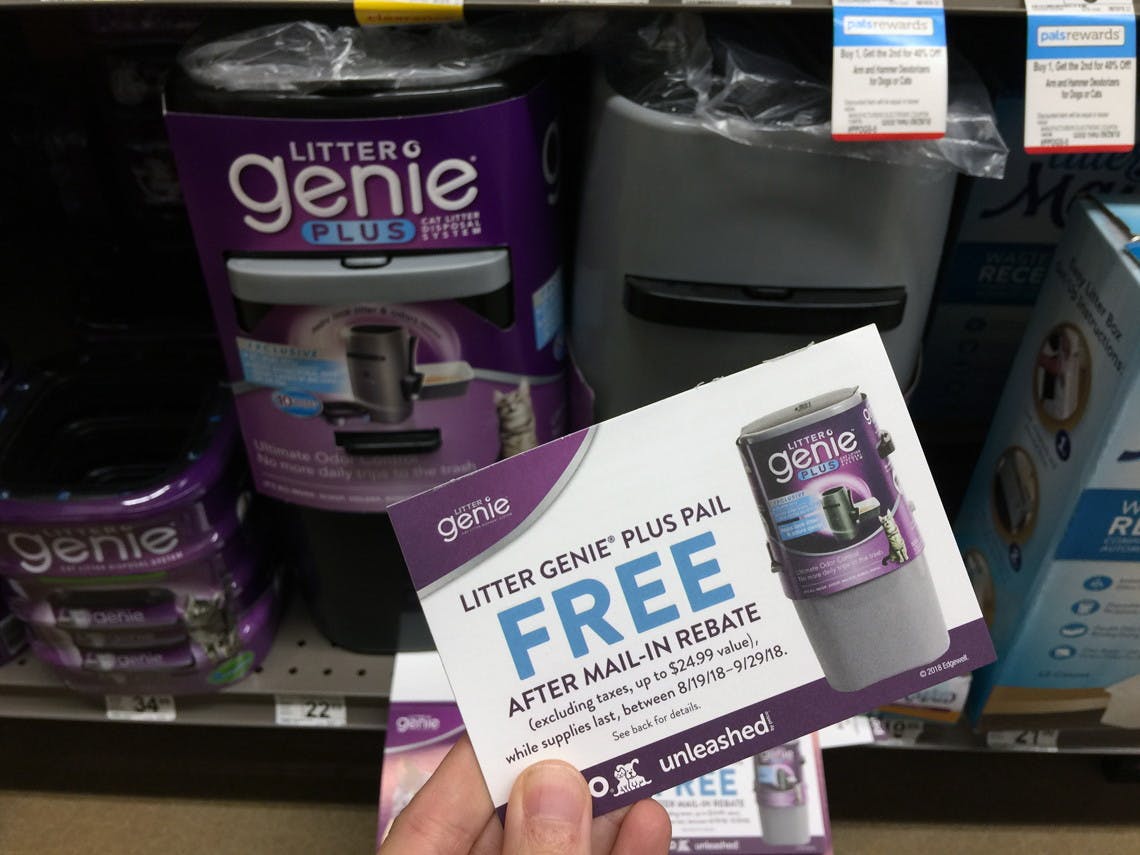 Free Litter Genie Cat Litter Disposal System at Petco (23 Value