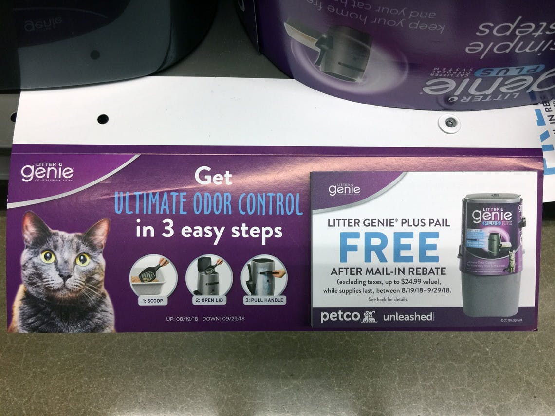 Petco litter 2024 genie refill