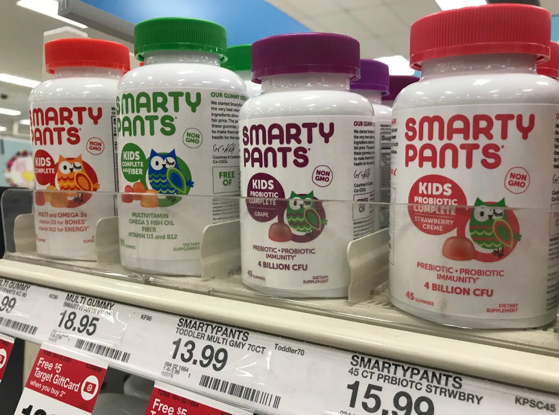 SmartyPants Kids Probiotics, Only 3.09 at Target (Reg