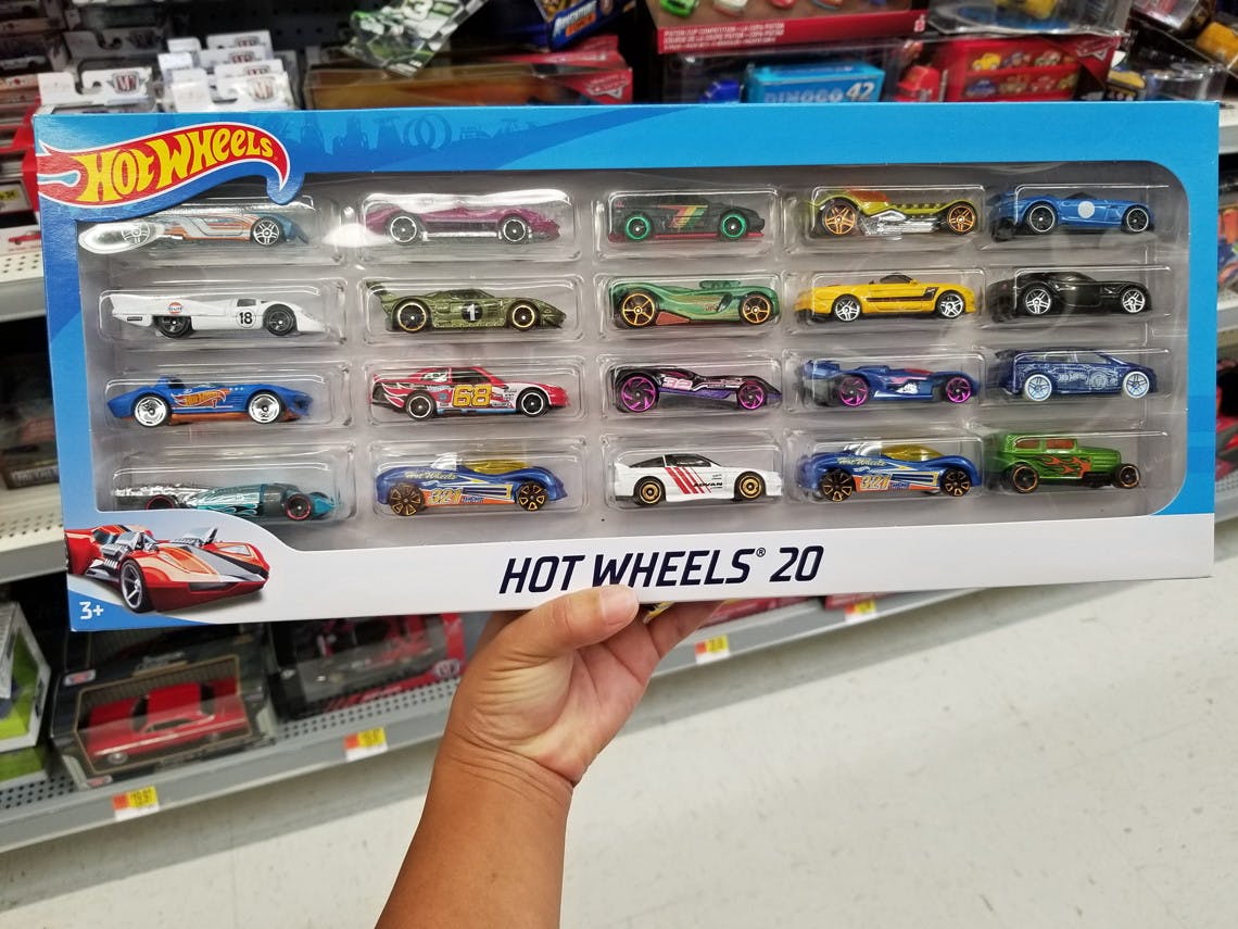 hot wheels 20 pack walmart